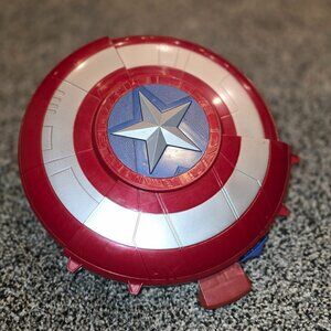 NERF Marvel Avengers Captain America Blaster Reveal Shield Dart Gun